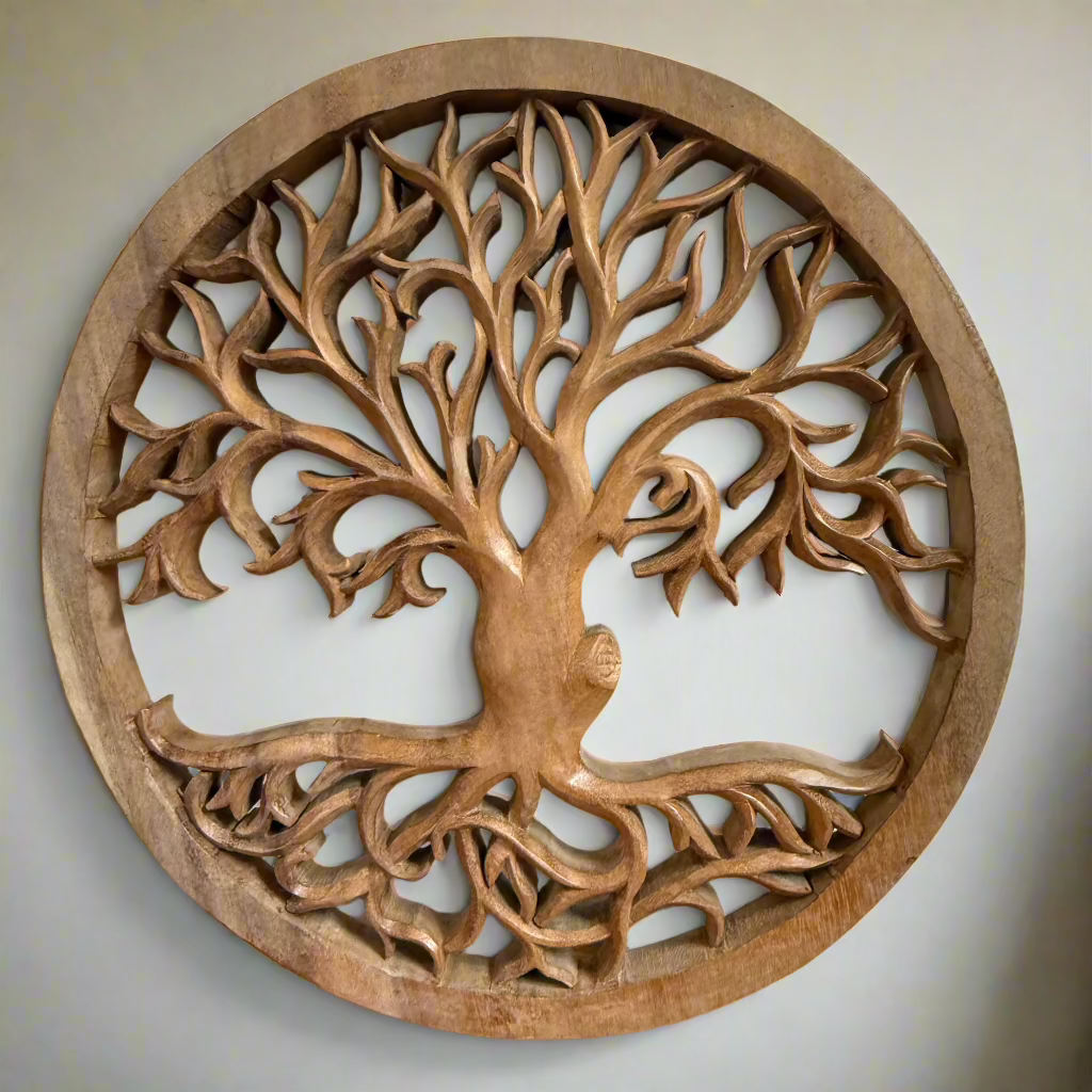 Hand Carved Tree of Life