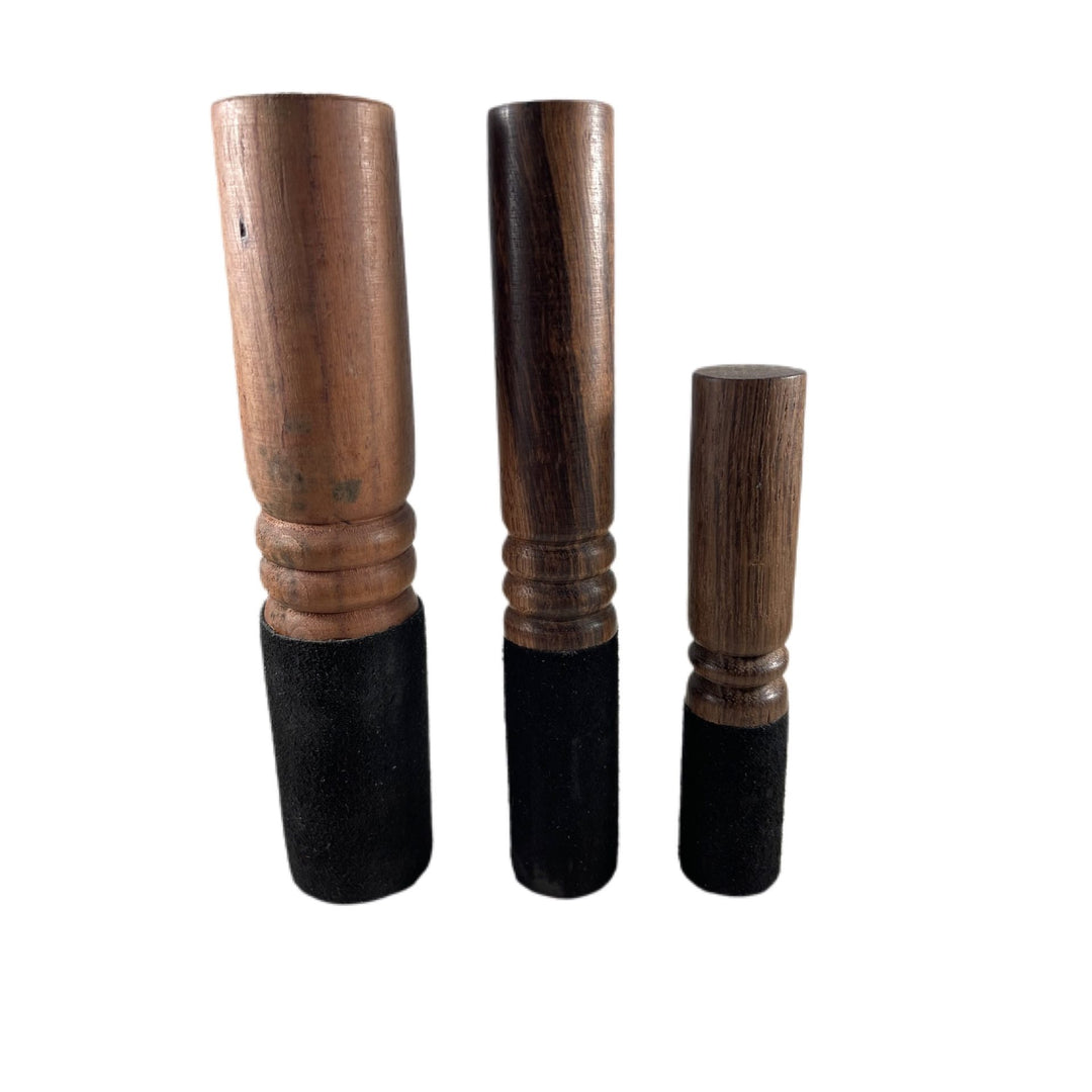Singing Bowl Leather Double Striker