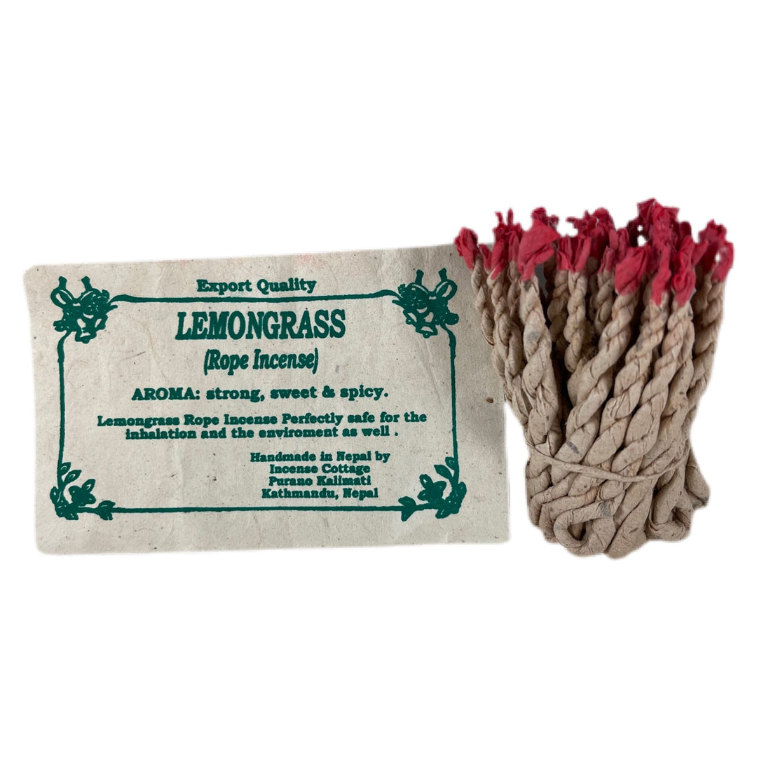 Lemongrass Rope Incense