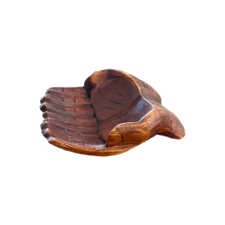Hand Carved Suar Wood Hand Plates