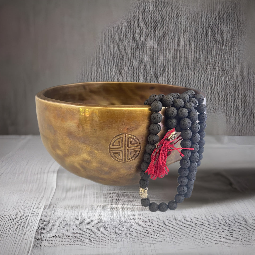 Mala Lava with Buddha