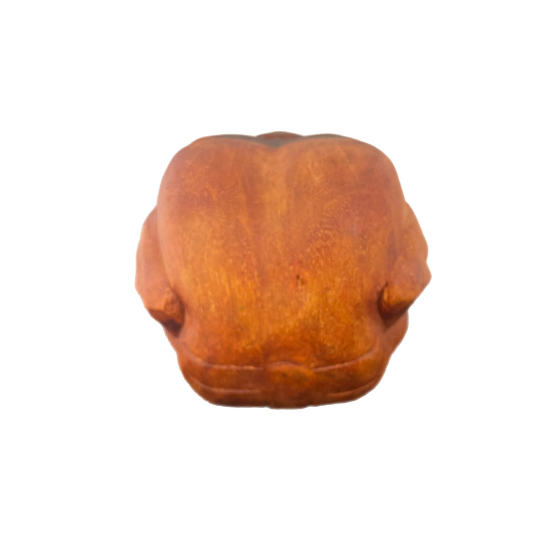 Hand Carved Wooden Weeping Yogi