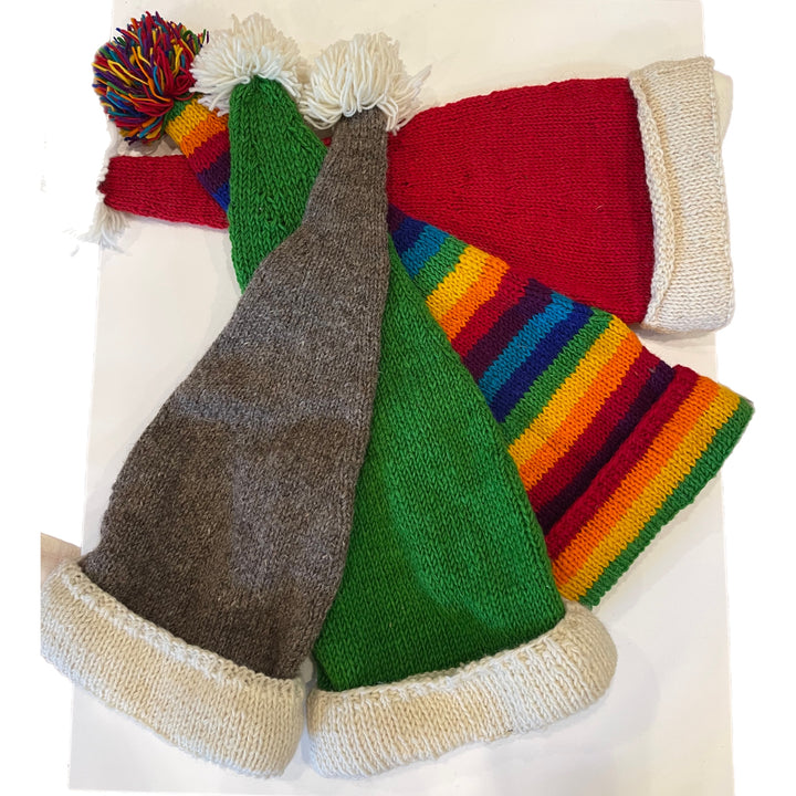 Winterland Hand-Knit Wool Toque