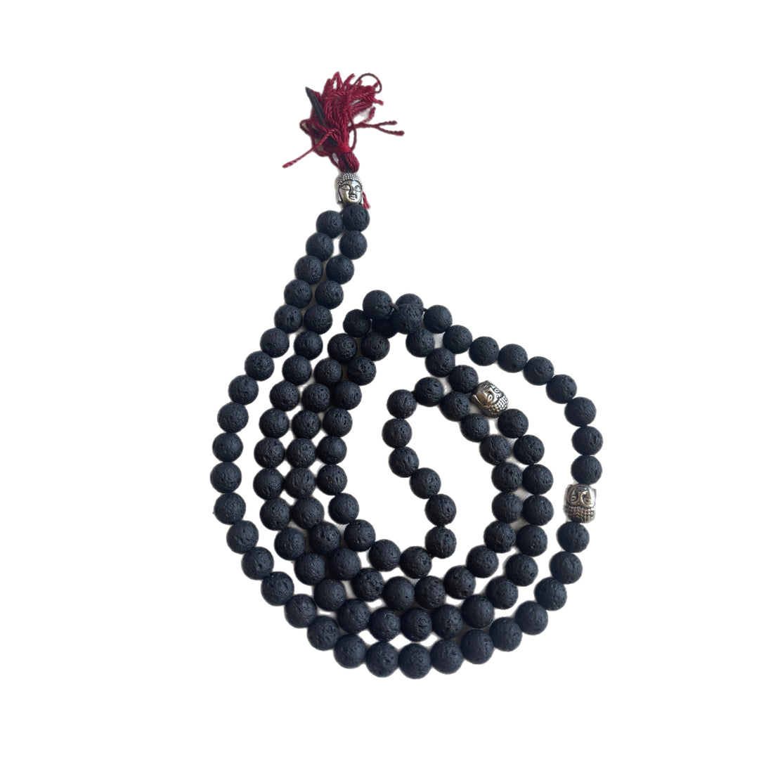 Mala Lava with Buddha