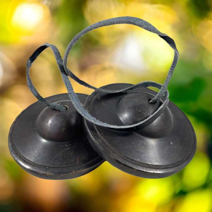 Handcrafted Tingsha Bell - Dark