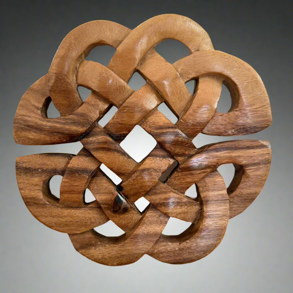 Hand Carved Celtic Knot