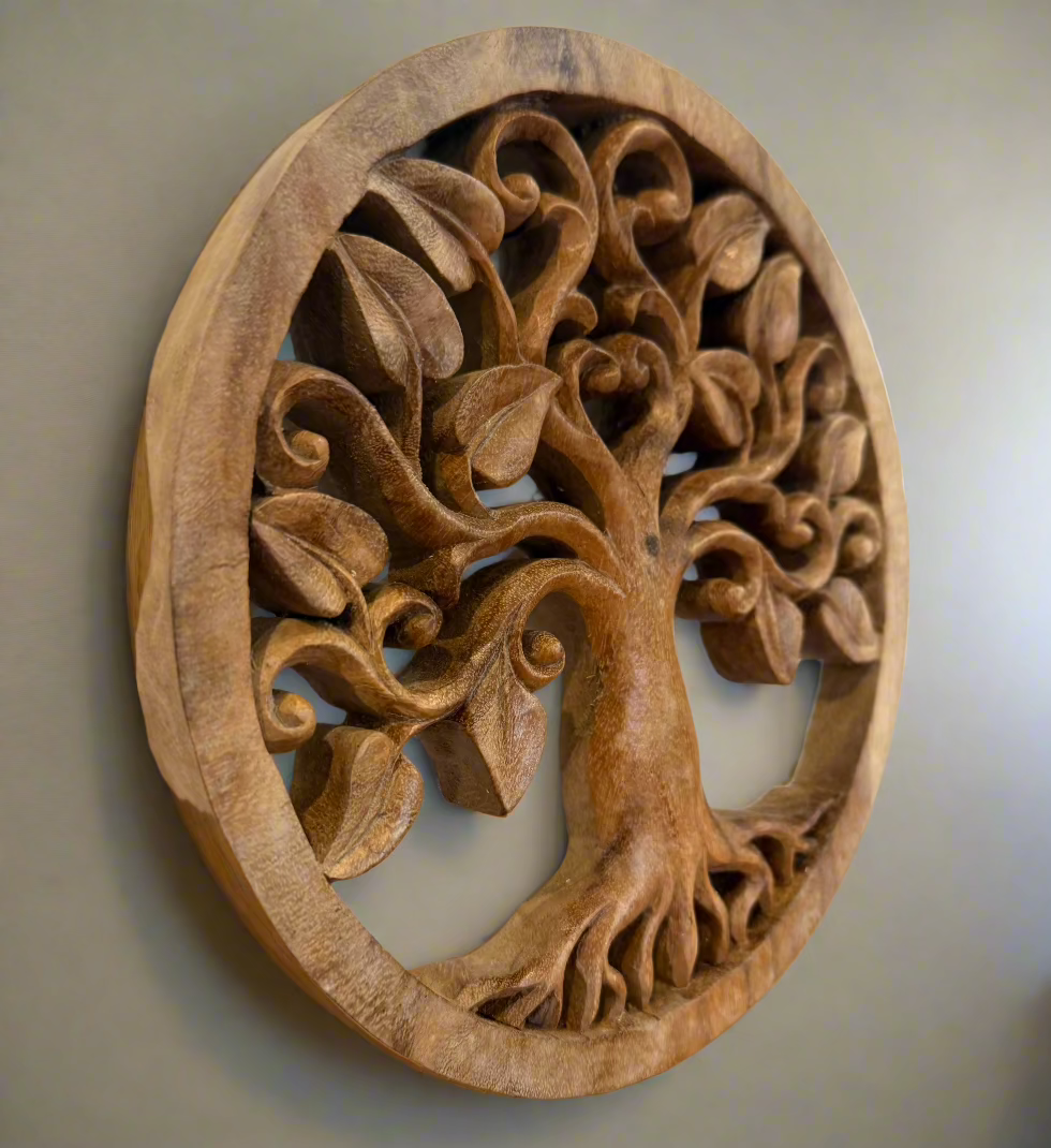 Hand Carved Tree of Life