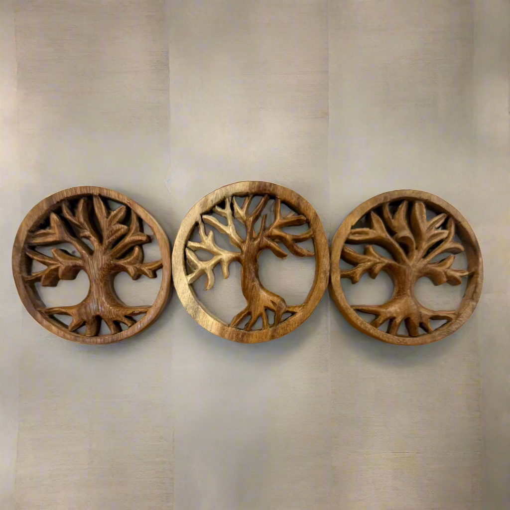 Hand Carved Petite Tree of Life
