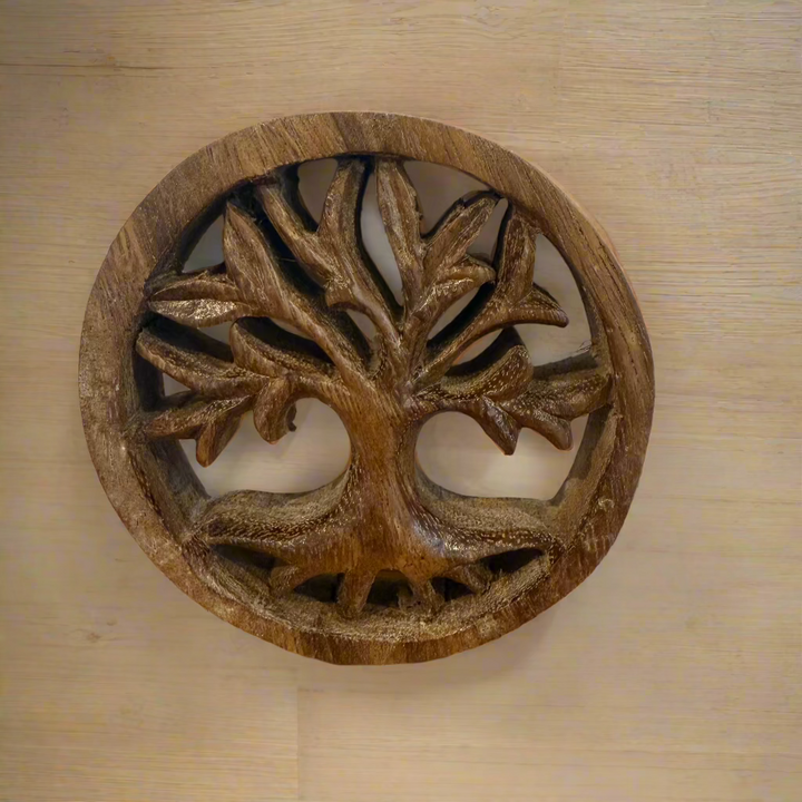 Hand Carved Petite Tree of Life
