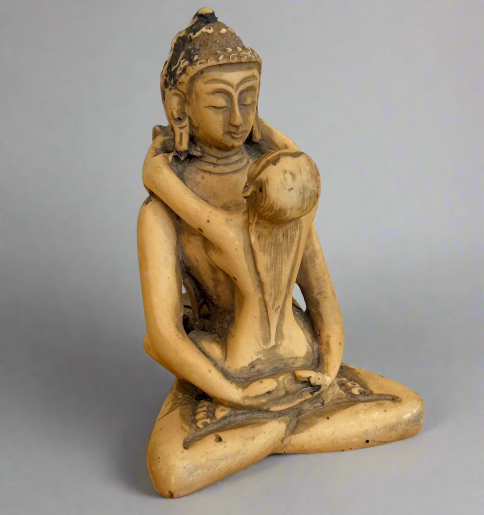 Buddha and Consort - Sacred Union Statue