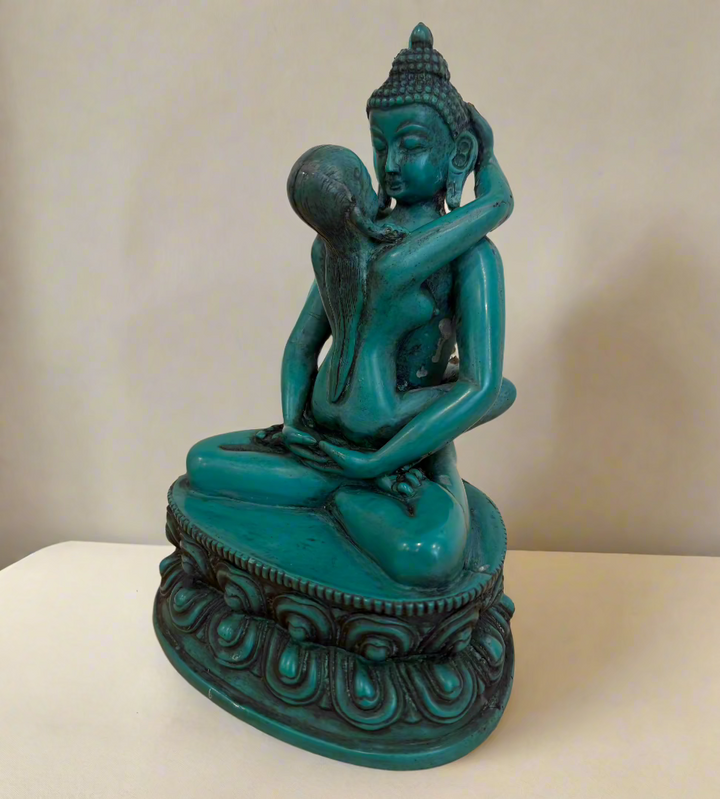 Buddha and Consort - Sacred Union Statue