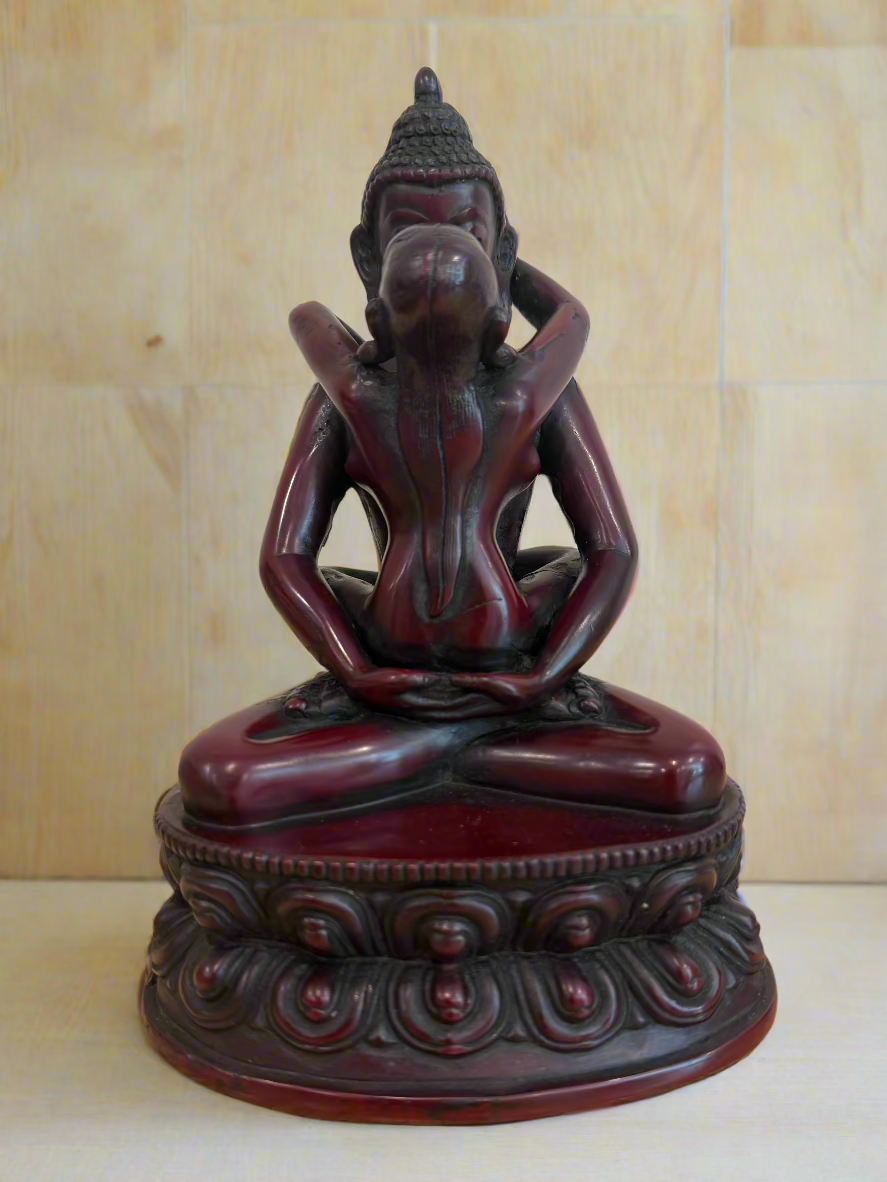 Buddha and Consort - Sacred Union Statue