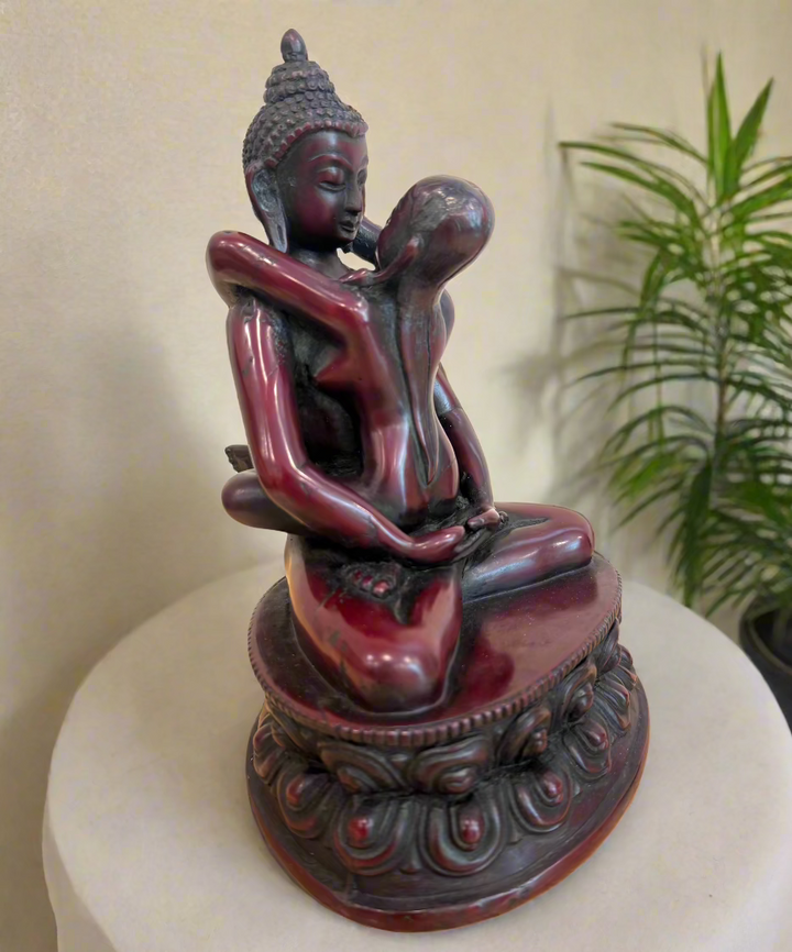 Buddha and Consort - Sacred Union Statue