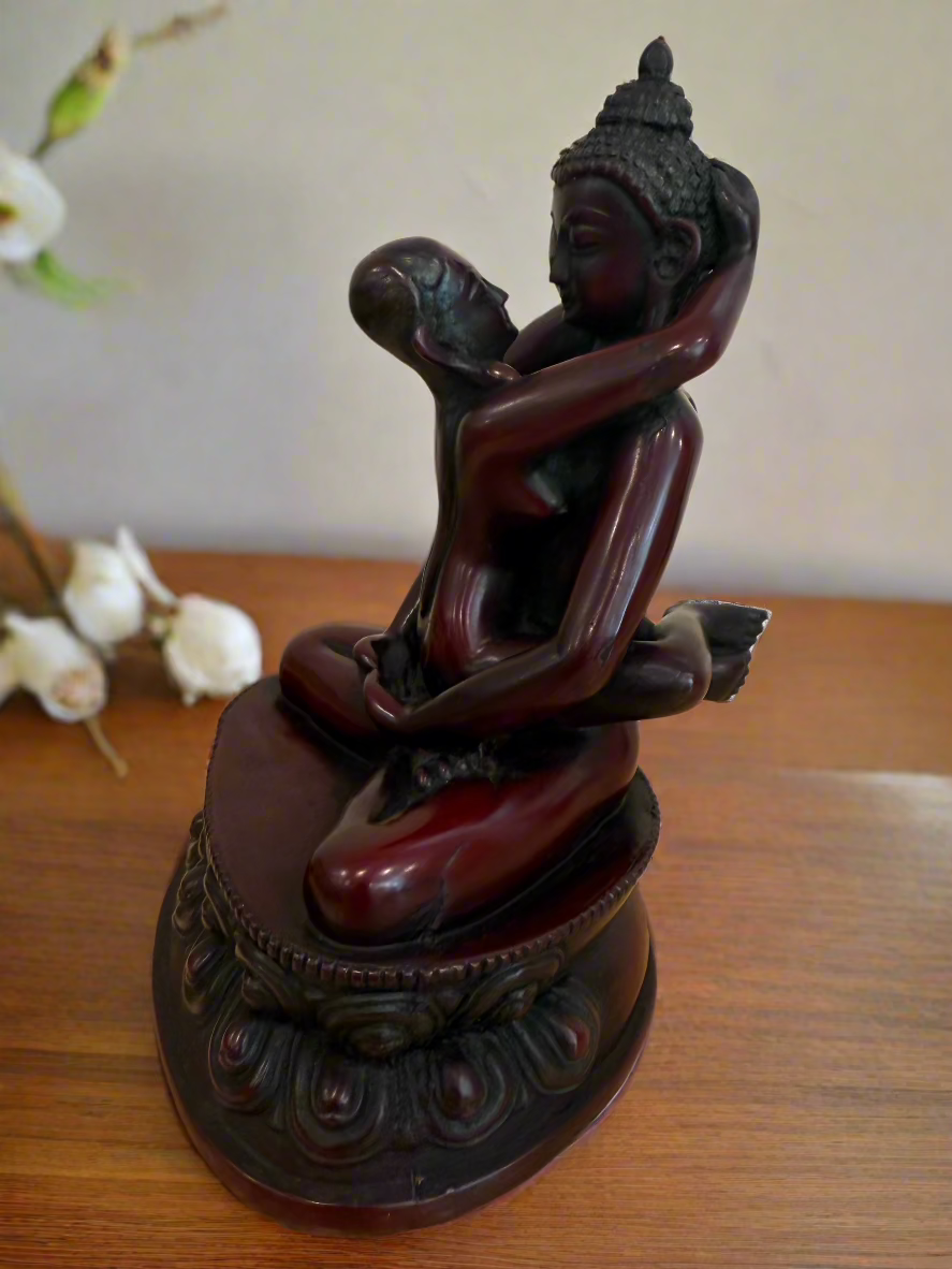 Buddha and Consort - Sacred Union Statue