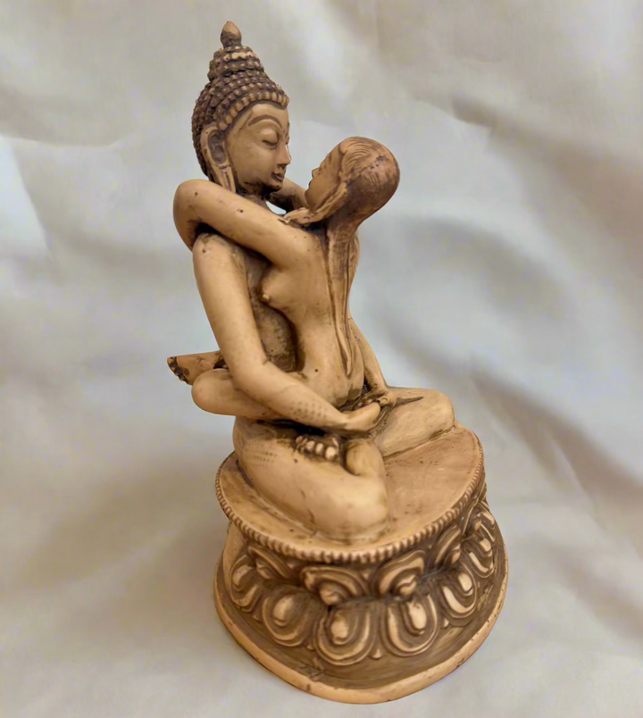Buddha and Consort - Sacred Union Statue