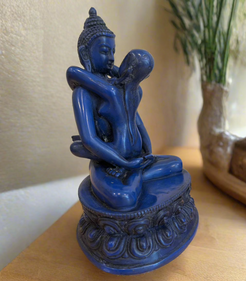 Buddha and Consort - Sacred Union Statue