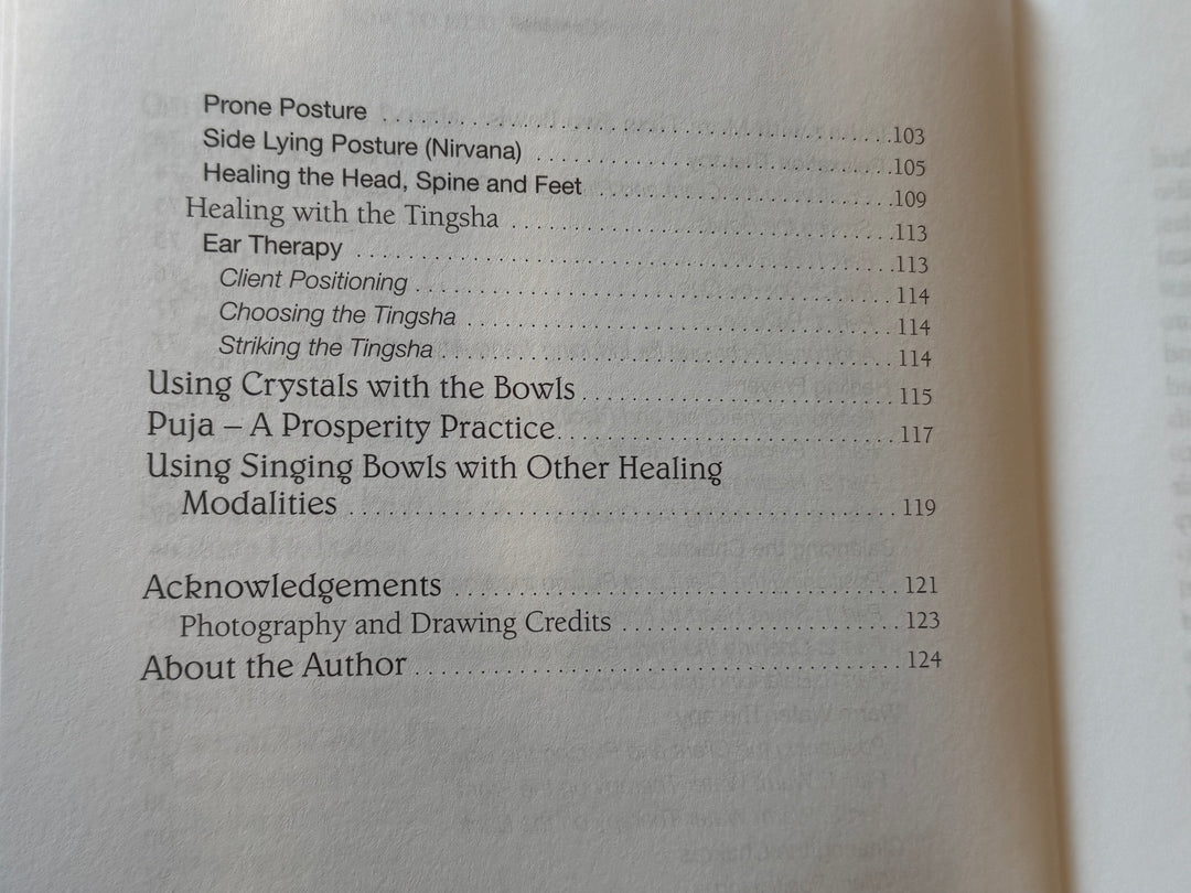 How to Heal With Singing Bowls  -Tibetan Sound Healing Book - by Suren Shrestha