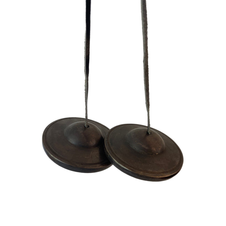 Handcrafted Tingsha Bell - Dark